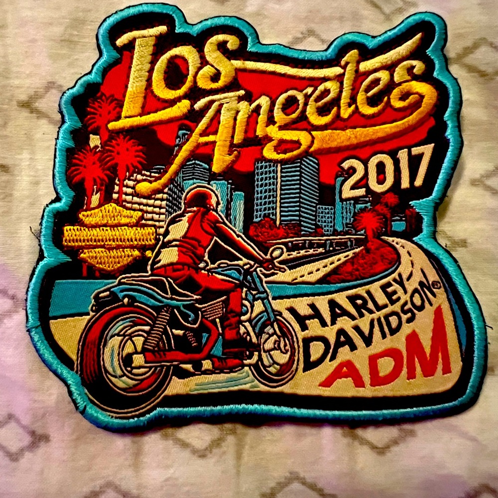 Rare! Harley Davidson Dealer Show Patch 2017 Los Angeles California